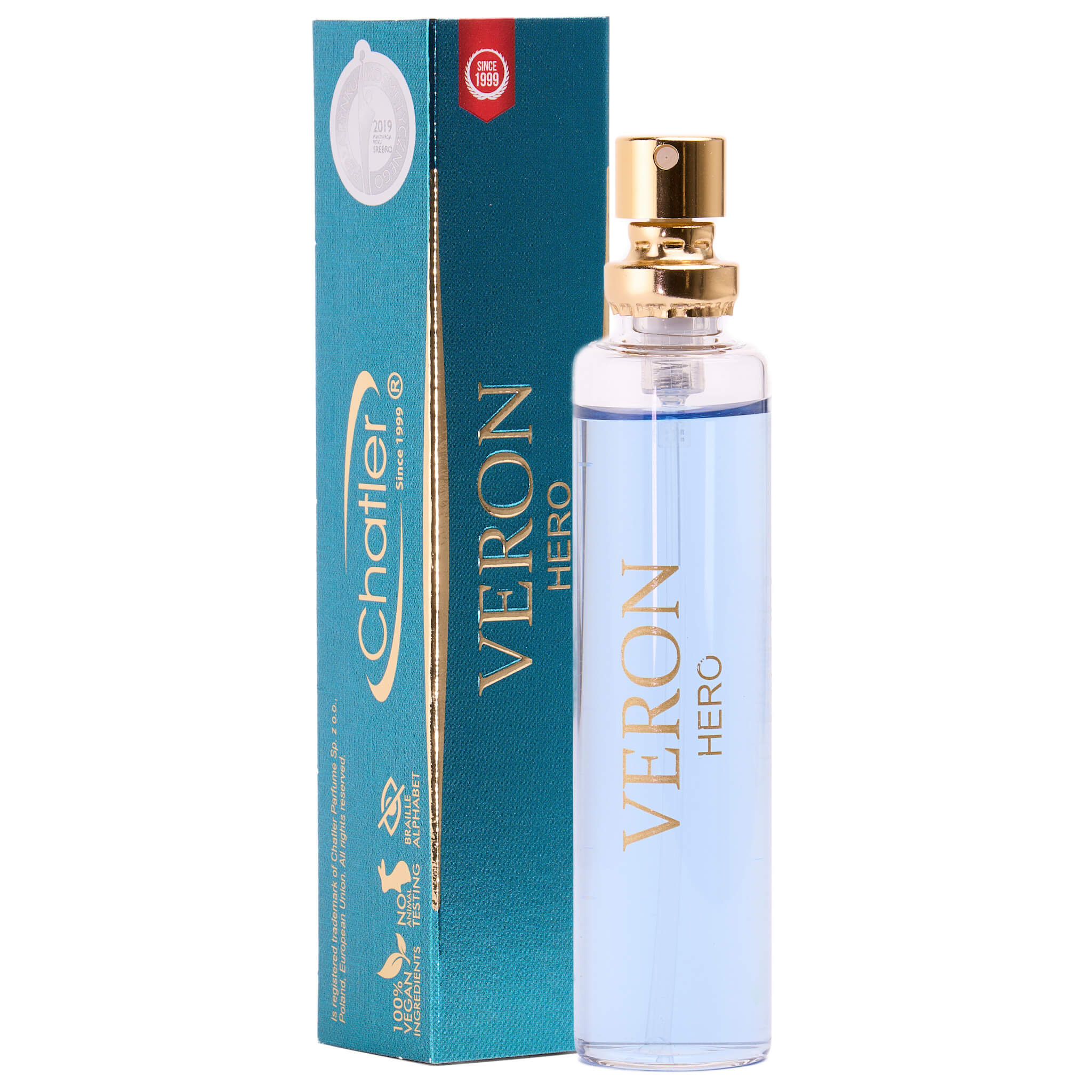 Apa de parfum Chatler - CH Veron Hero For Men 30 ml - Inspirat din V. Eros Homme